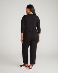 TravelKnit Relaxed Pants - Black