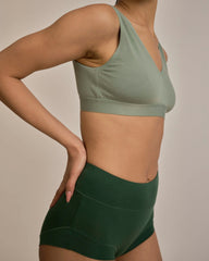 UltimateS Super Full Coverage High Rise Brief - Forest Green