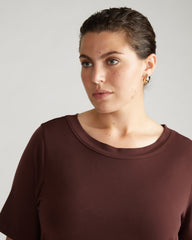 Carolyn Boatneck Top - Brulee