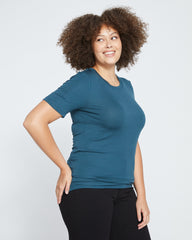 Foundation Short Sleeve Crew Neck Tee - Deep Sea