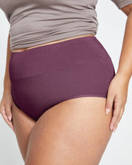 UltimateS Full Coverage High Rise Brief - Acai