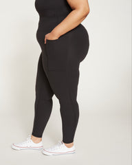 Next-to-Naked Pocket Legging - Black