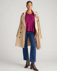 Derjon Trench Coat - Khaki