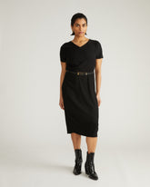 Mary Double Luxe Dress - Black
