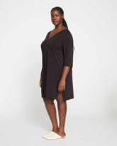 UltimateS Aubrey Sleep Dress - Black