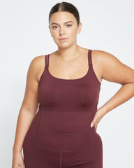 Next-to-Naked Bodysuit - Black Cherry