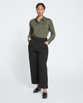 Etta Straight Ponte Jeans - Black