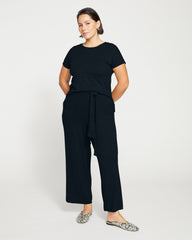 TravelKnit Relaxed Tee - Black