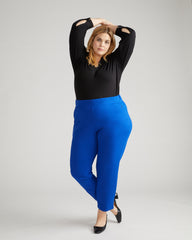 Smart Signature Ponte Pants - Tanzanite