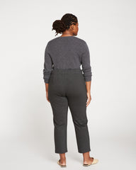 Smart Signature Ponte Pants - Charcoal