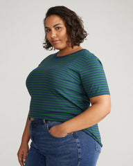 Tee Rex - Cenote/Jardin Stripe