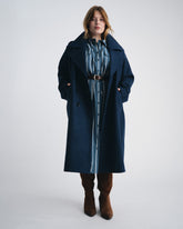 Callaghan Wool Coat - Pageant Blue