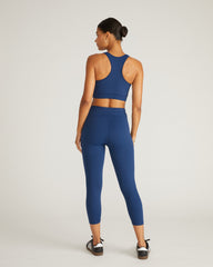 Next-to-Naked Cropped Legging - Pageant Blue