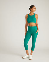Next-to-Naked Cropped Pocket Legging - Aventurine