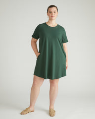 Halie T-Shirt Dress - Conifer