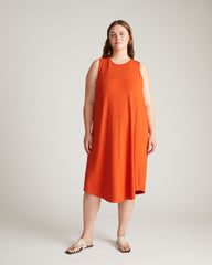 Pearl Divine Jersey Dress - Warm Russet