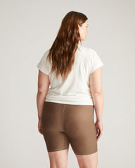 Barely-There Slip Shorts - Cocoa