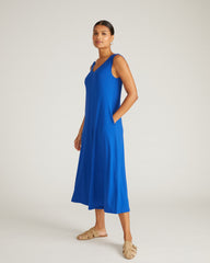 Sunny Divine Jersey Jumpsuit - Ultramarine