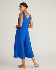 Sunny Divine Jersey Jumpsuit - Ultramarine