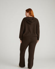 Knitted Mila Lounge Pants - Espresso