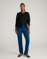 Smart Signature Ponte Pants Long - Deep Teal