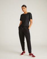 Selma French Terry Jogger - Black