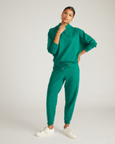 Selma French Terry Jogger - Aventurine
