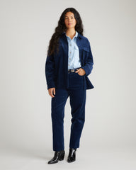 Corduroy Greenwich Jacket - Pageant Blue