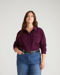 Maine Stretch Flannel Shirt - Gamay