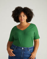 Double V Tee - Jardin