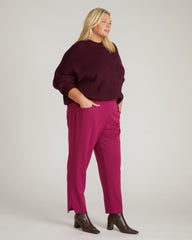All Day Mercer Tapered Leg Pants - Goji Berry
