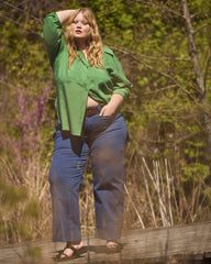 Cooling Stretch Cupro Artist Shirt - Clover