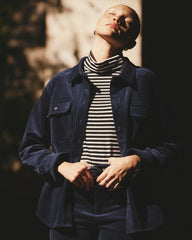 Corduroy Greenwich Jacket - Pageant Blue