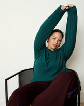 Savvy Fine Knit Crew Sweater - Botanic