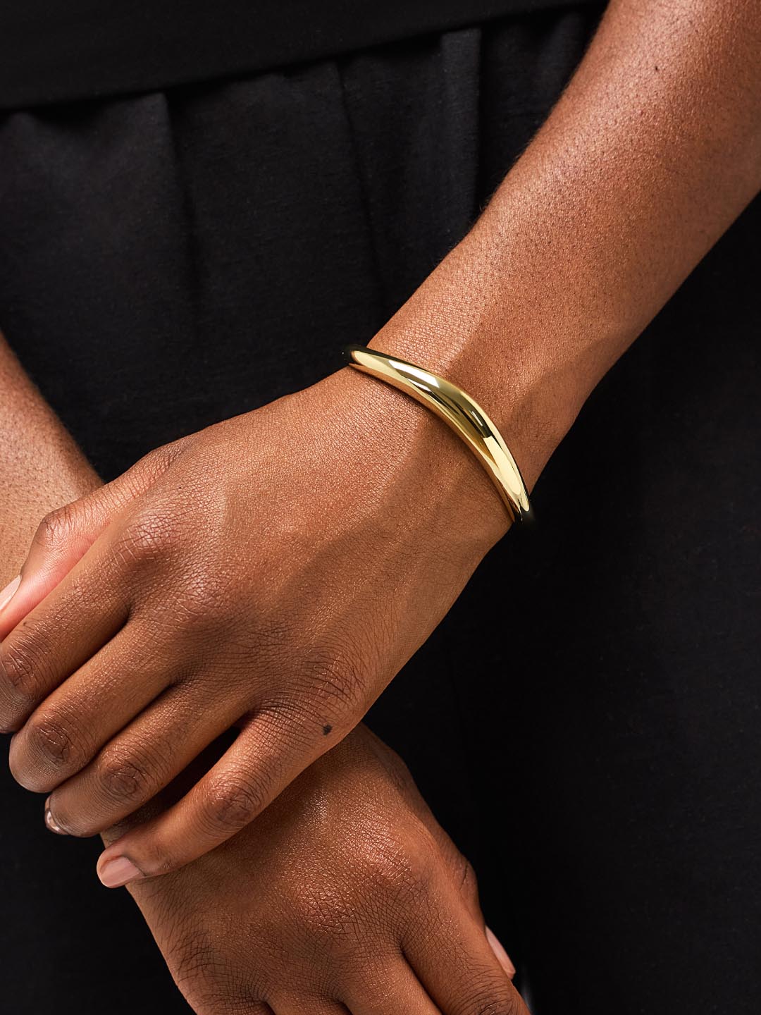 Ana Luisa Gold Bangle Bracelet - Talia