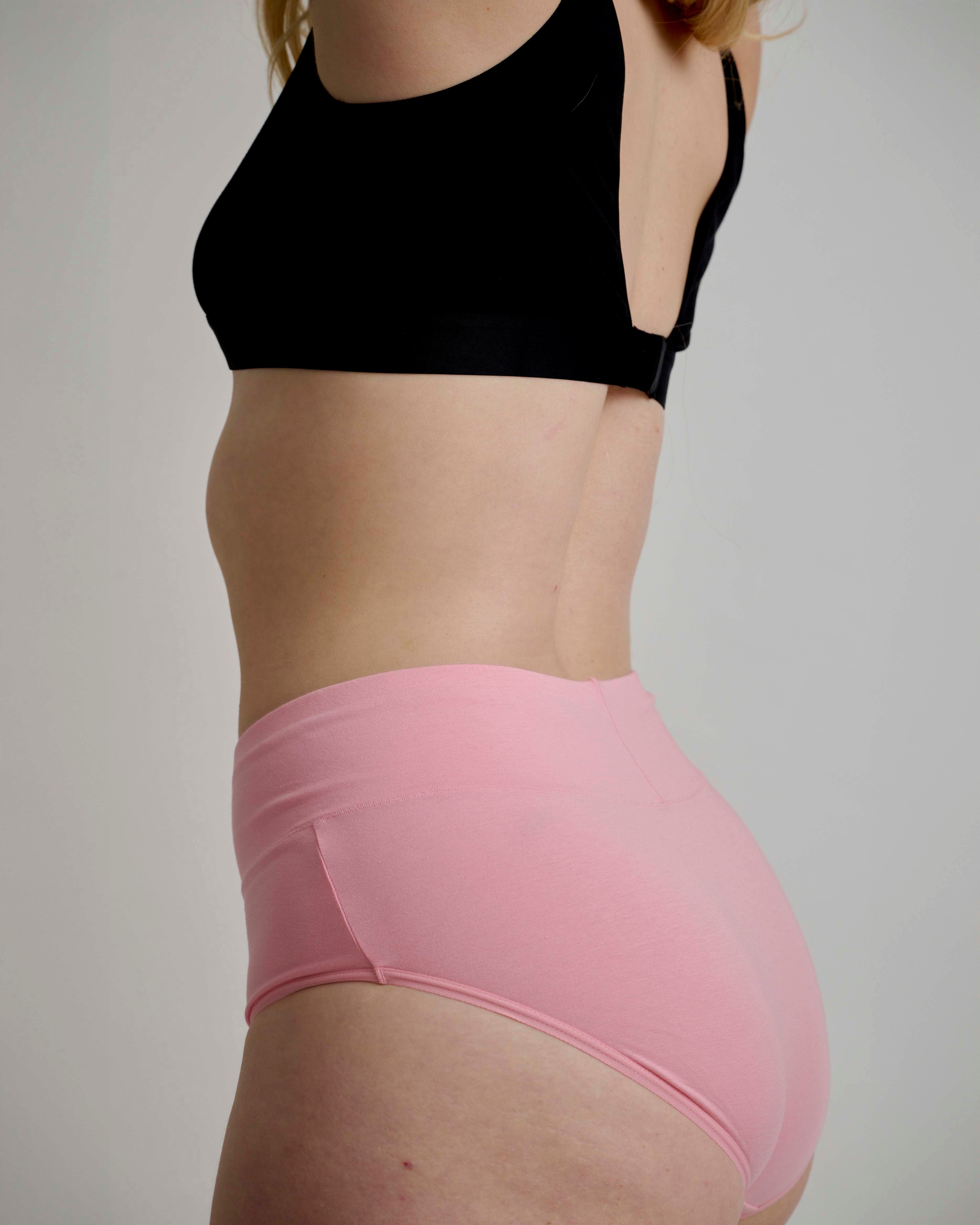 UltimateS Full Coverage High Rise Brief - Pink