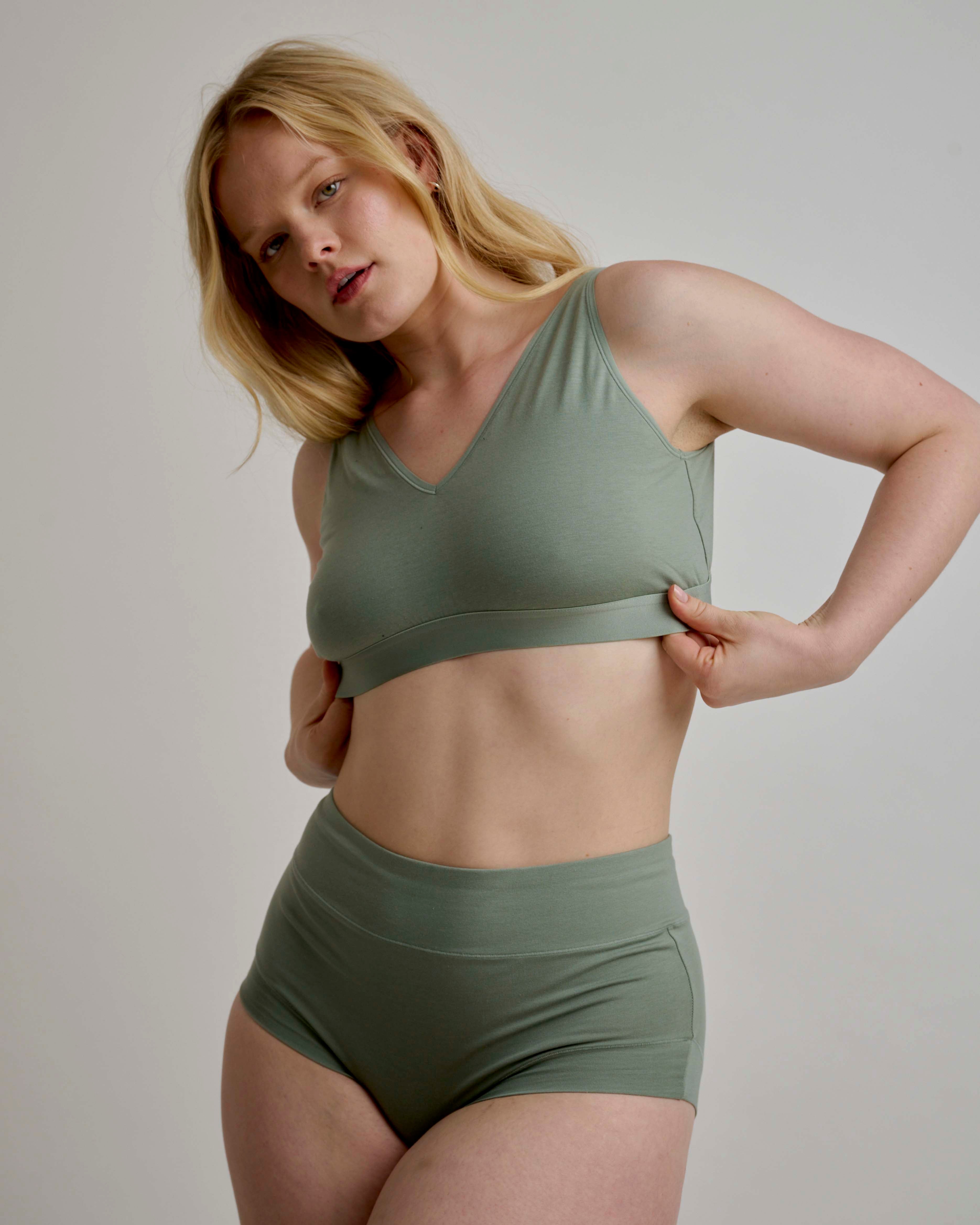 UltimateS Lounge Bra - Sage