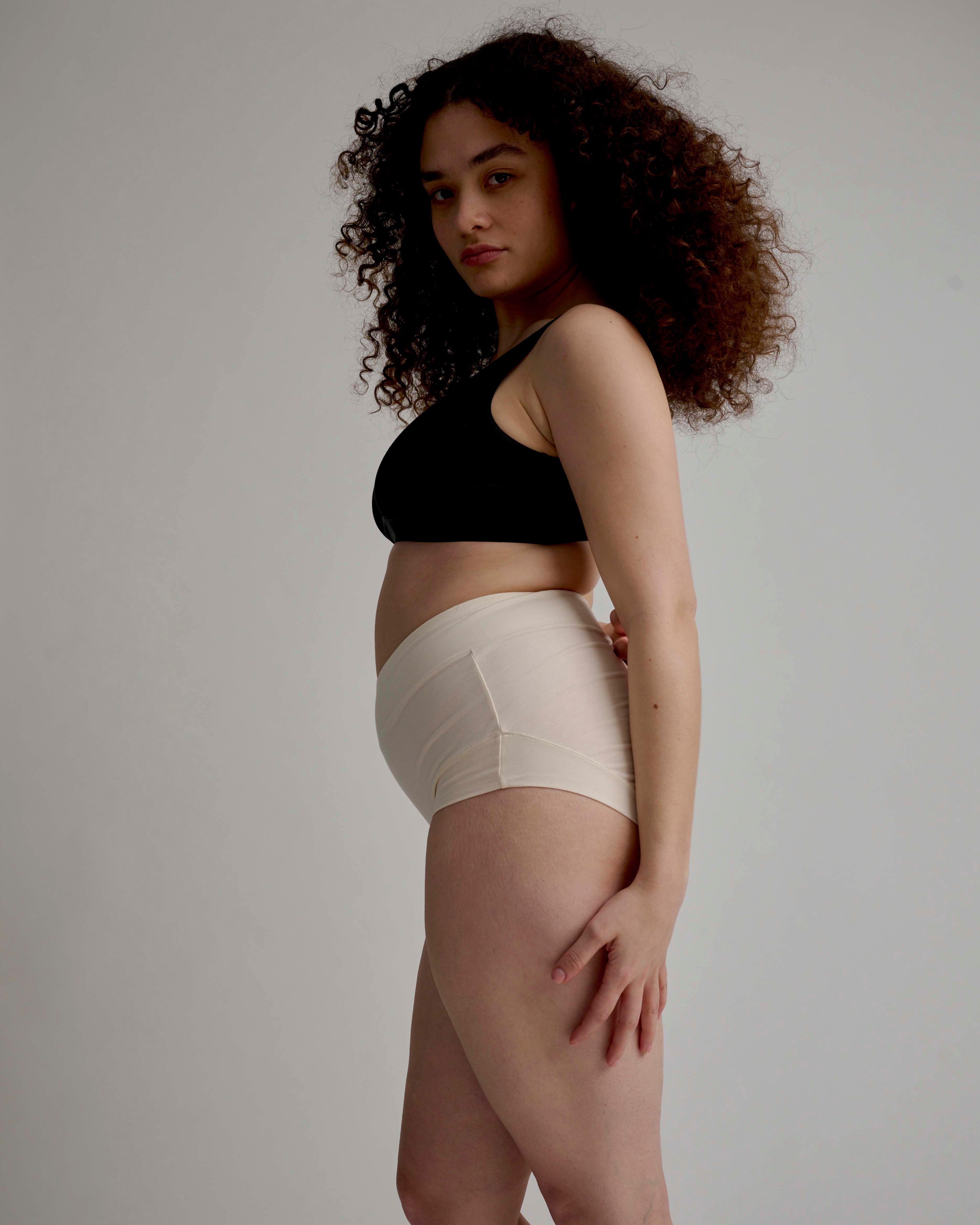 UltimateS Super Full Coverage High Rise Brief - Porcelain