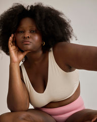 UltimateS Lounge Bra - Porcelain