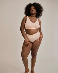 UltimateS Super Full Coverage High Rise Brief - Peach