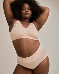 UltimateS Super Full Coverage High Rise Brief - Peach