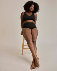 UltimateS Super Full Coverage High Rise Brief - Black