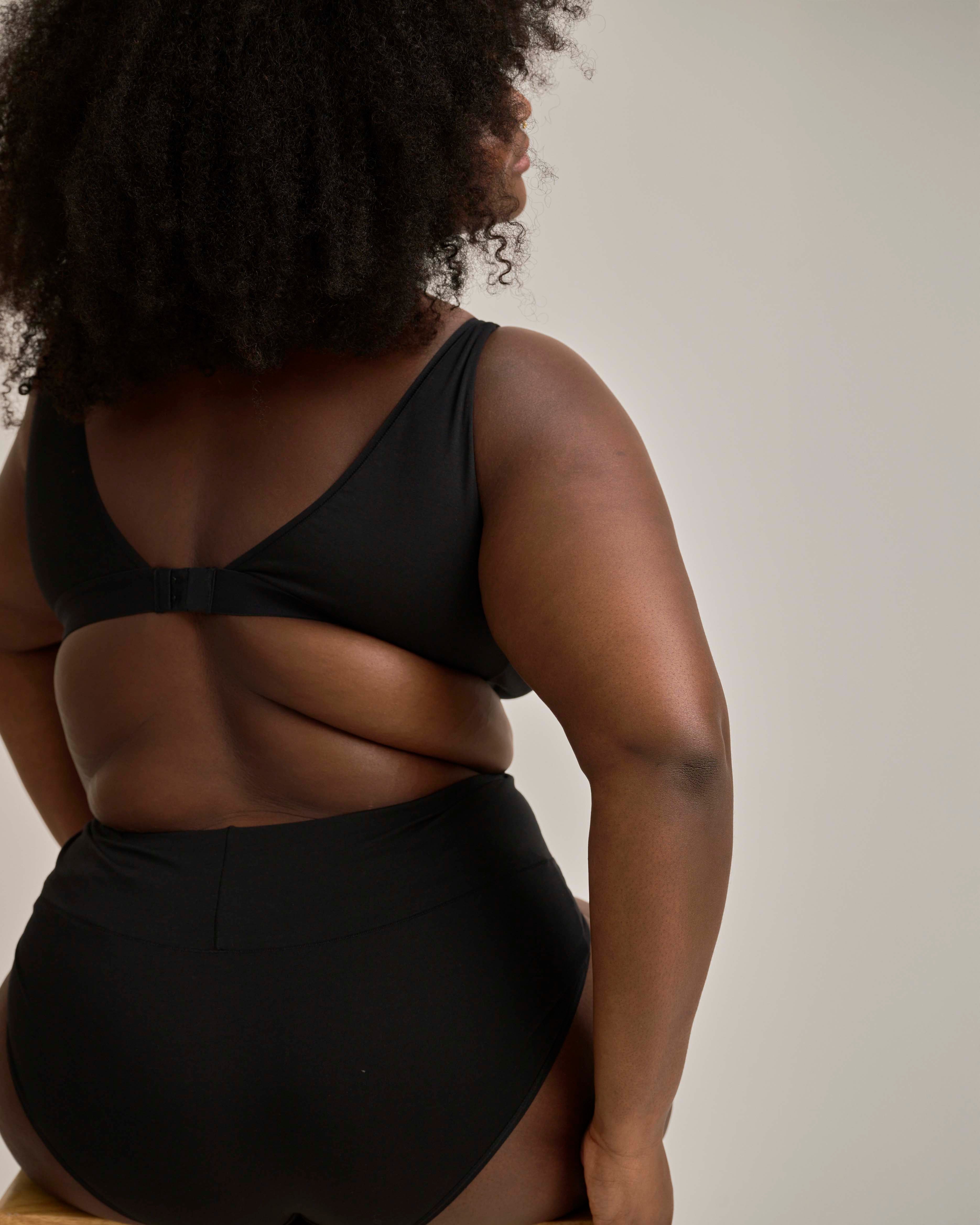 UltimateS Full Coverage High Rise Brief - Black