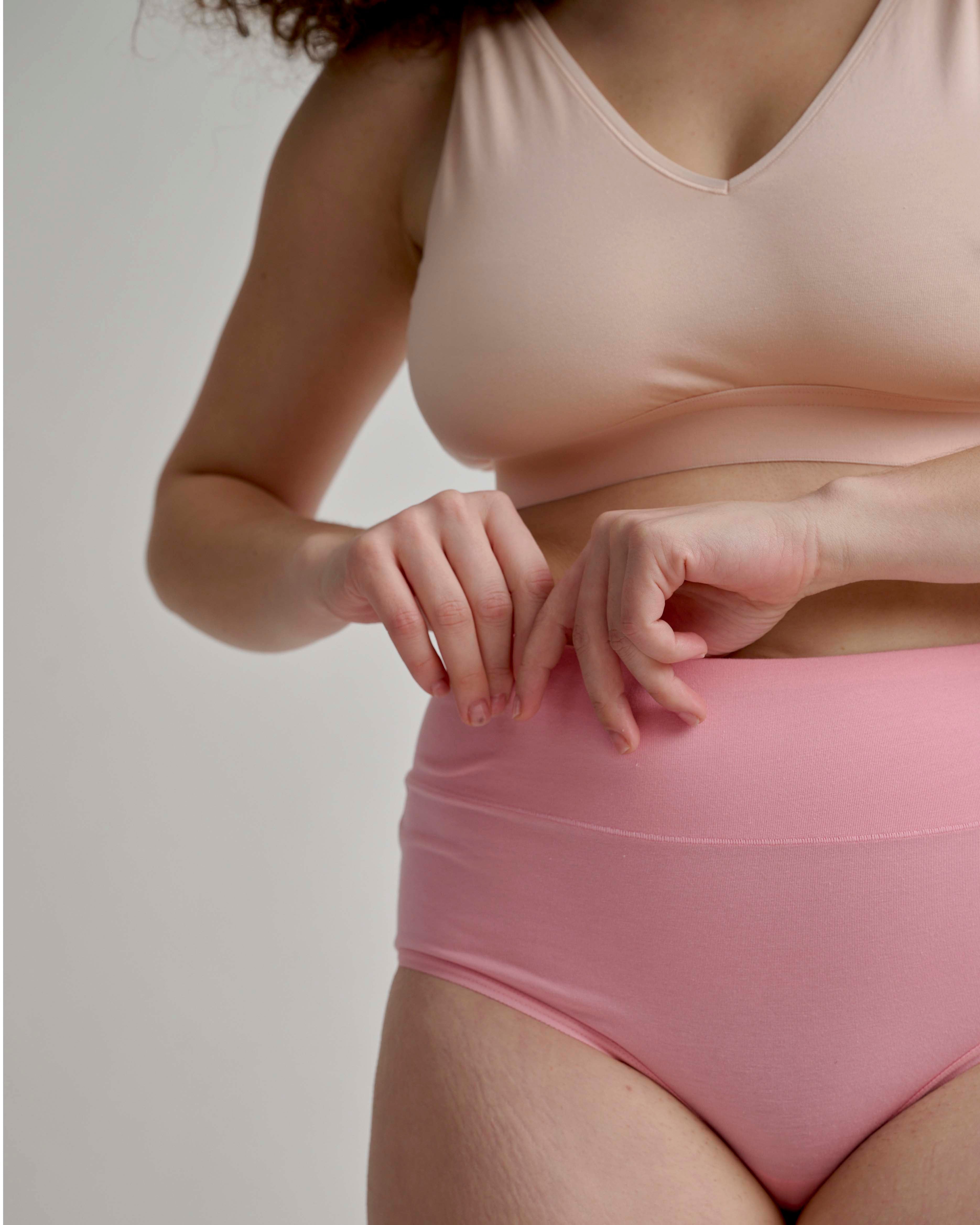 UltimateS 2-Pack Full Coverage High Rise Brief - Melon/Pink