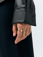 Ana Luisa Gold Ring Set - Adrianna Set