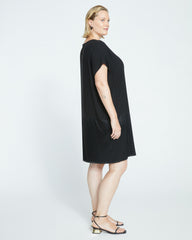 Avenir Double Luxe Dress - Black