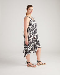 Elodie Voile Dress - Ink Bloom Print