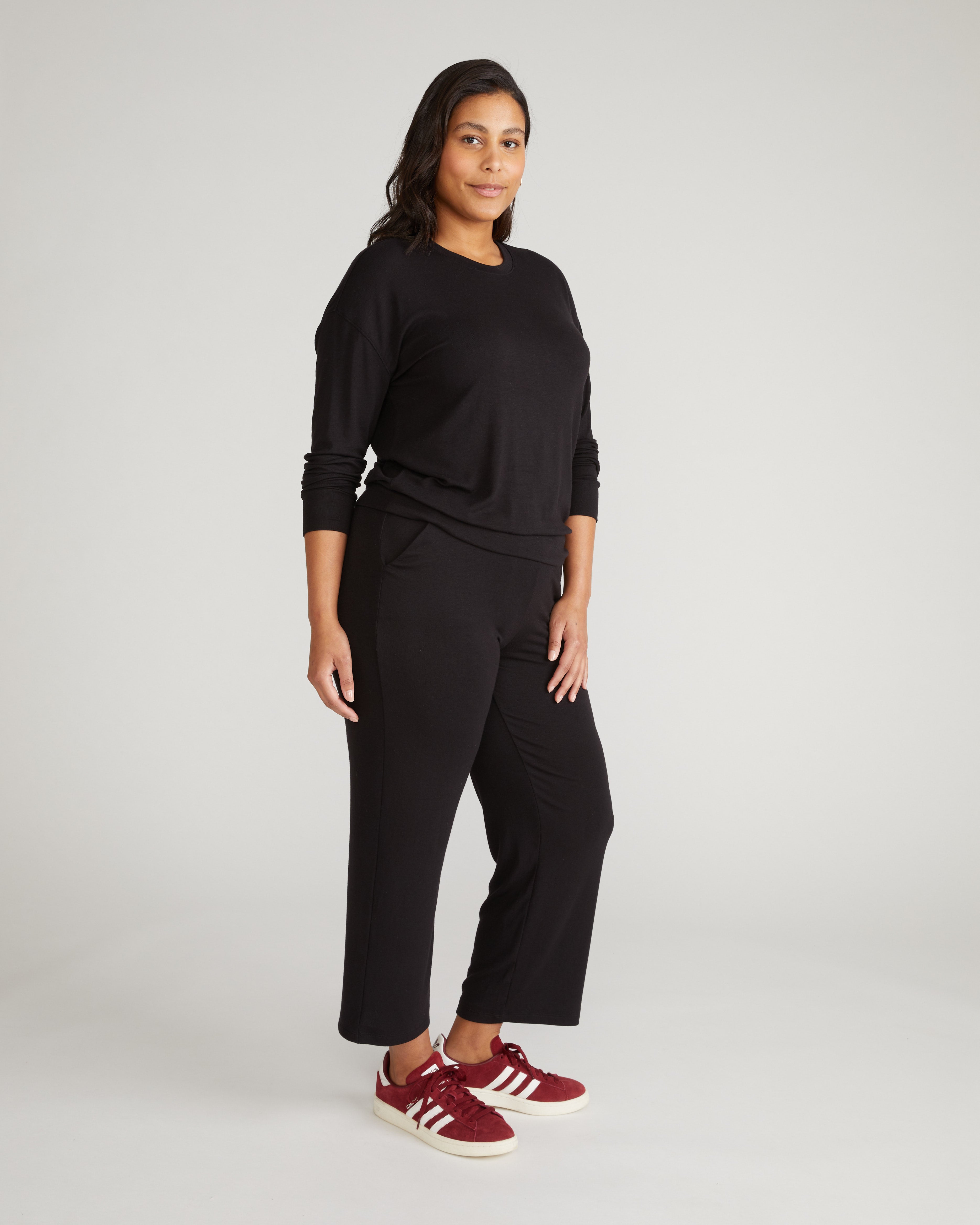 TravelKnit Sweatshirt - Black