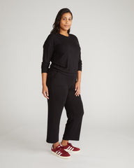 TravelKnit Sweatshirt - Black