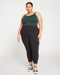 Next-to-Naked Cropped Legging - Black